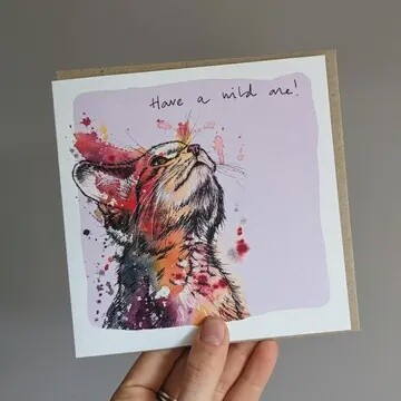 Wild One! Wildcat Card