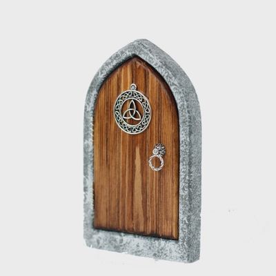 Celtic Castle Fairy Door
