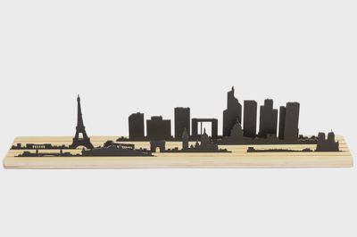 Paris Skyline Silhouette