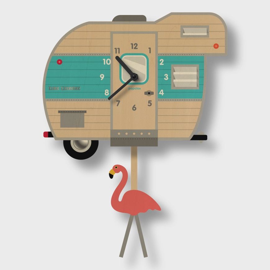 Camper Pendulum Clock