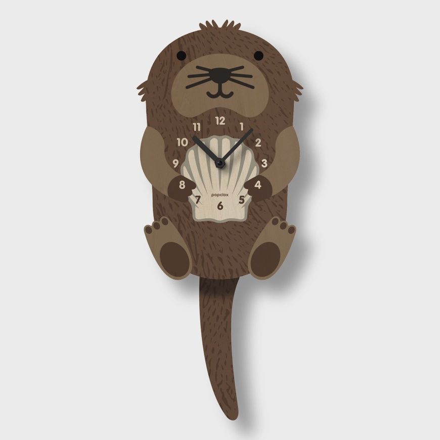 Otter Pendulum Clock