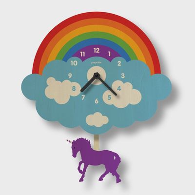 Rainbow Pendulum Clock