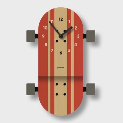 Skateboard Pendulum Clock