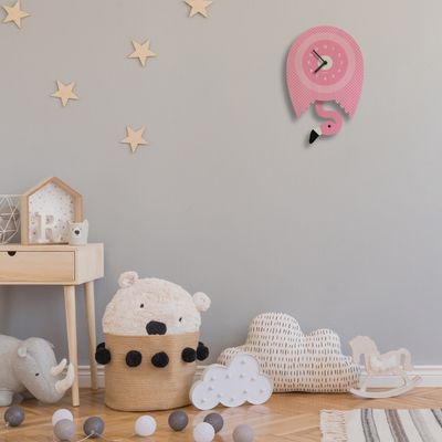 Flamingo Pendulum Clock
