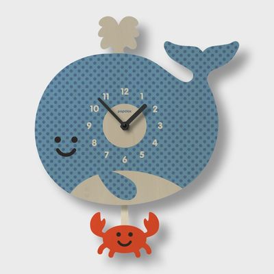 Whale Pendulum Clock