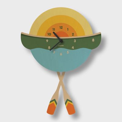 Canoe Pendulum Clock