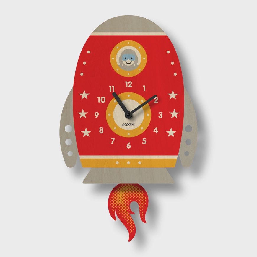 Rocket Pendulum Clock