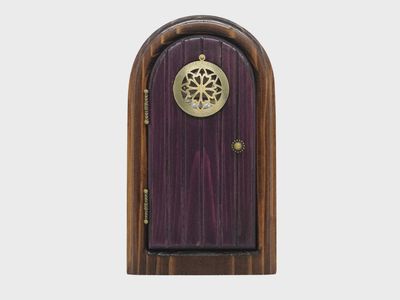 Treasured Purple Fairy Door