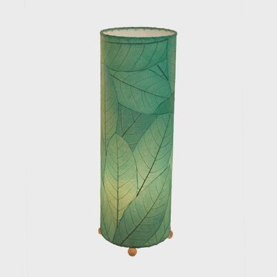 24" Cocoa Leaf Cylinder Sea Blue