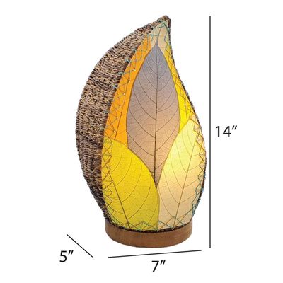 Cocoa Leaflet Lamp Multi