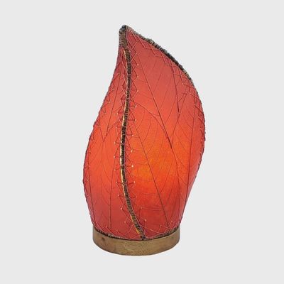 Cocoa Leaflet Lamp Red