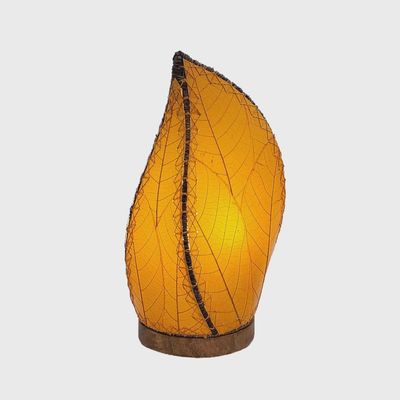Cocoa Leaflet Lamp Orange