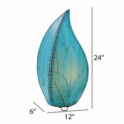 Outdoor Leaflet Lamp Sea Blue