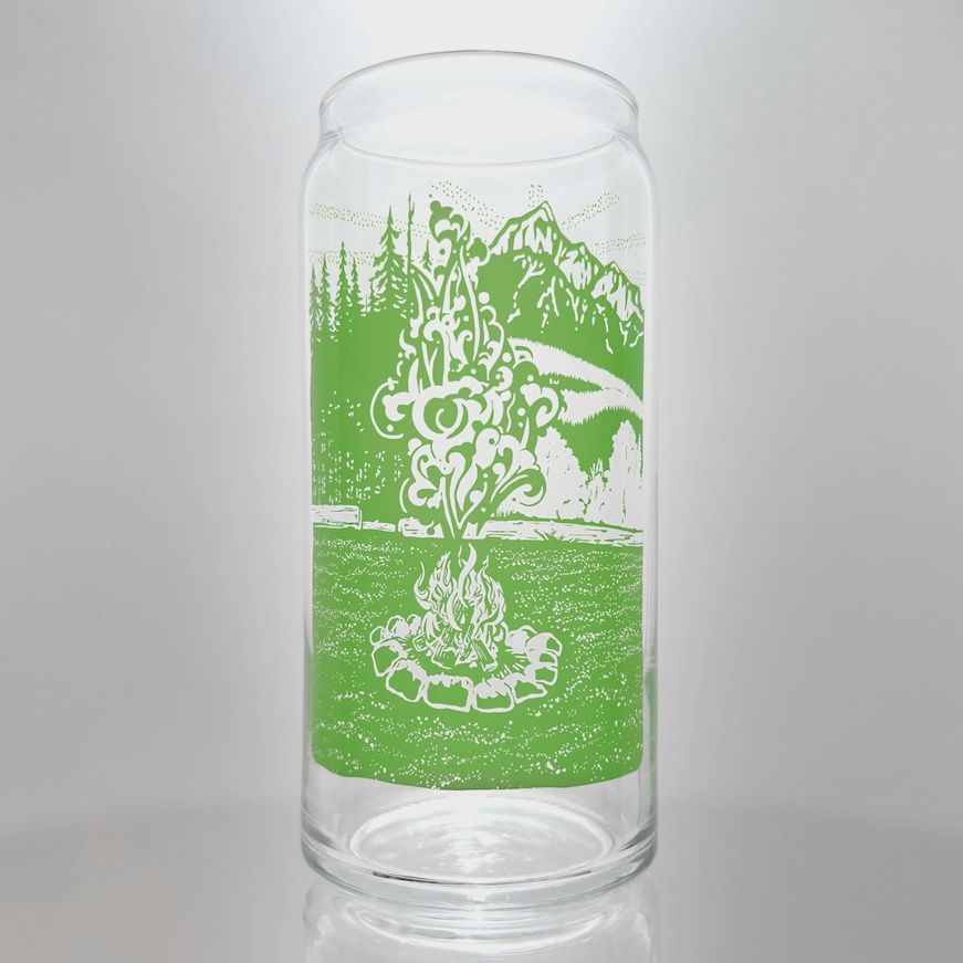 Tall Campfire Glass