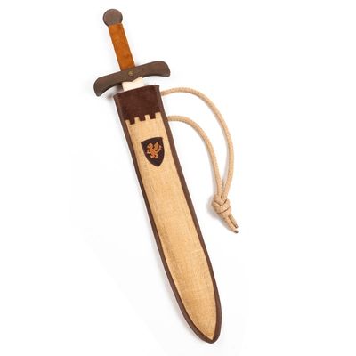 Beech Wood Sword &amp; Pouch