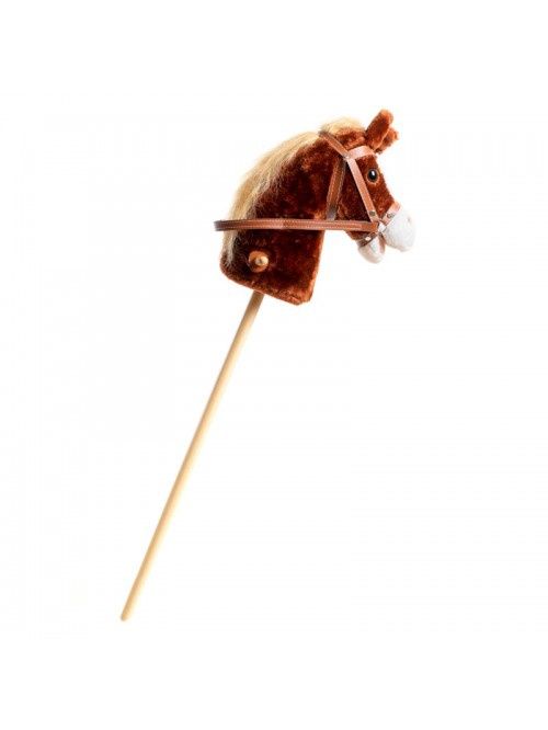 Plush Brown Hobby Horse