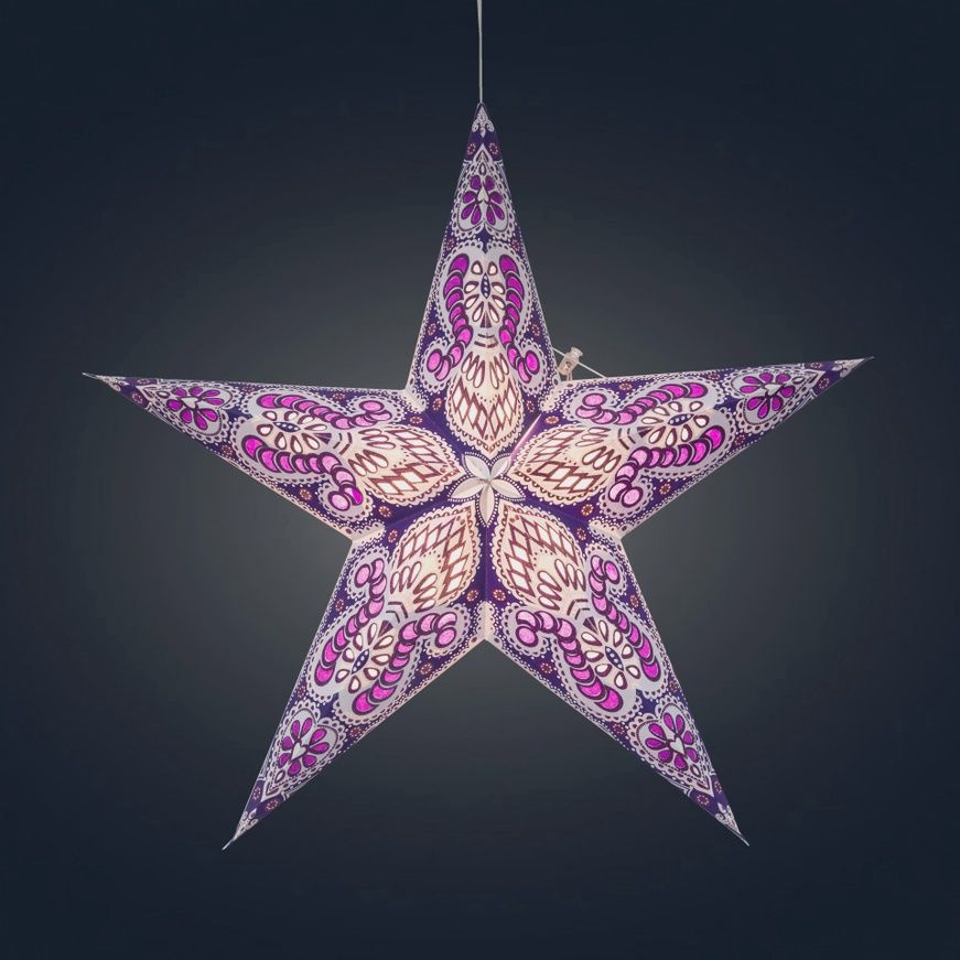 Phoenix Violet Star -5p 24"