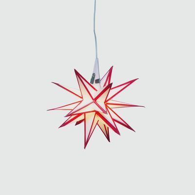 Moravian White/Red Star - 7"