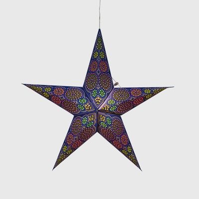 Kaleidoscope Blue Star - 5p 24"