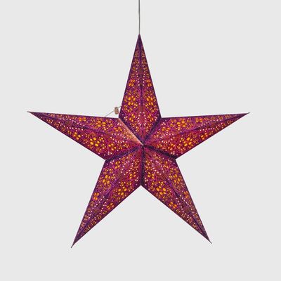 Cathedral Violet Star - 5p 24"