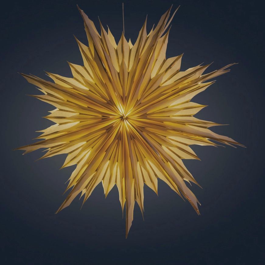 Gold Star Flake - 32"