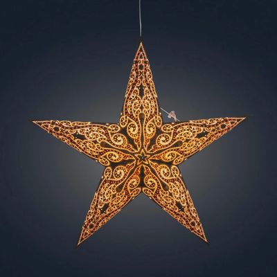 Gaudi Black/Gold Star - 5p 24"