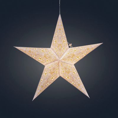 Cathedral White Star - 5p 24"