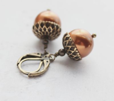 Acorn Earrings