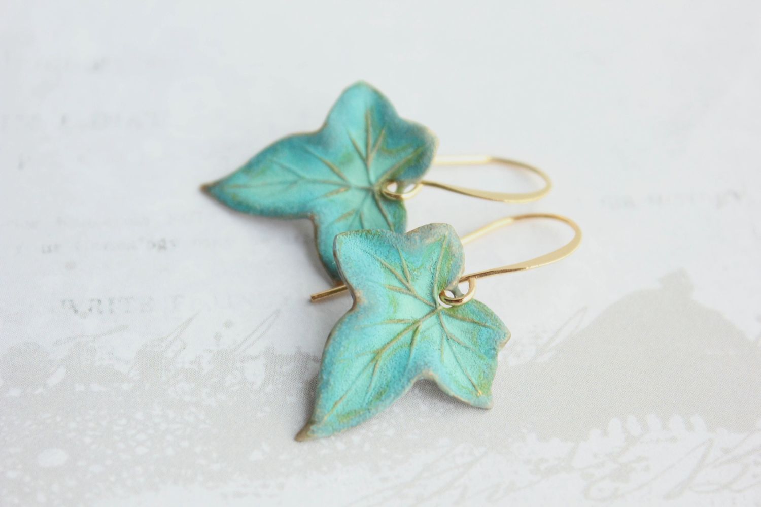 Ivy Leaf Earrings