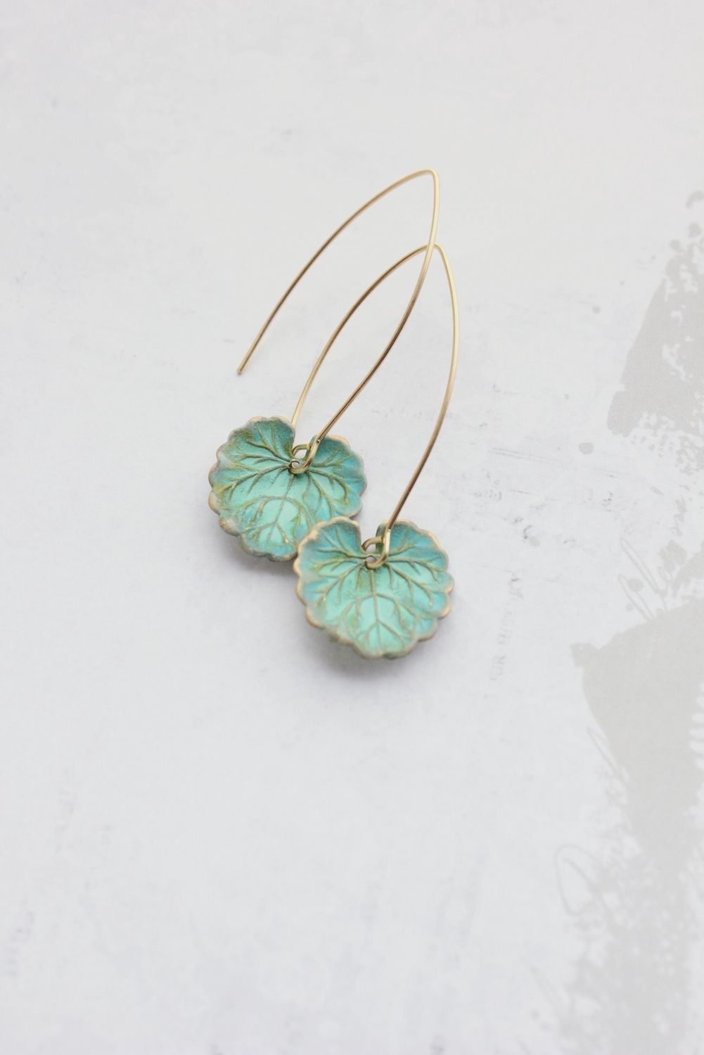 Lily Pad Earrings