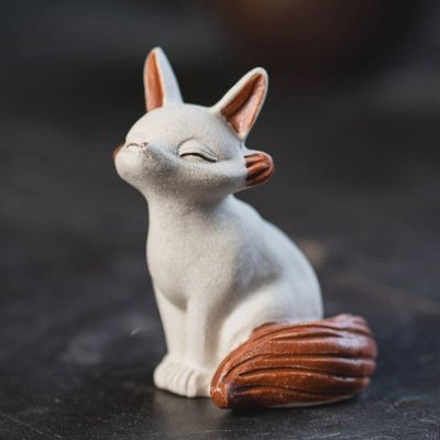 White Fox Tea Pet