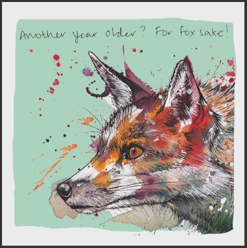 For Fox Sake! Card
