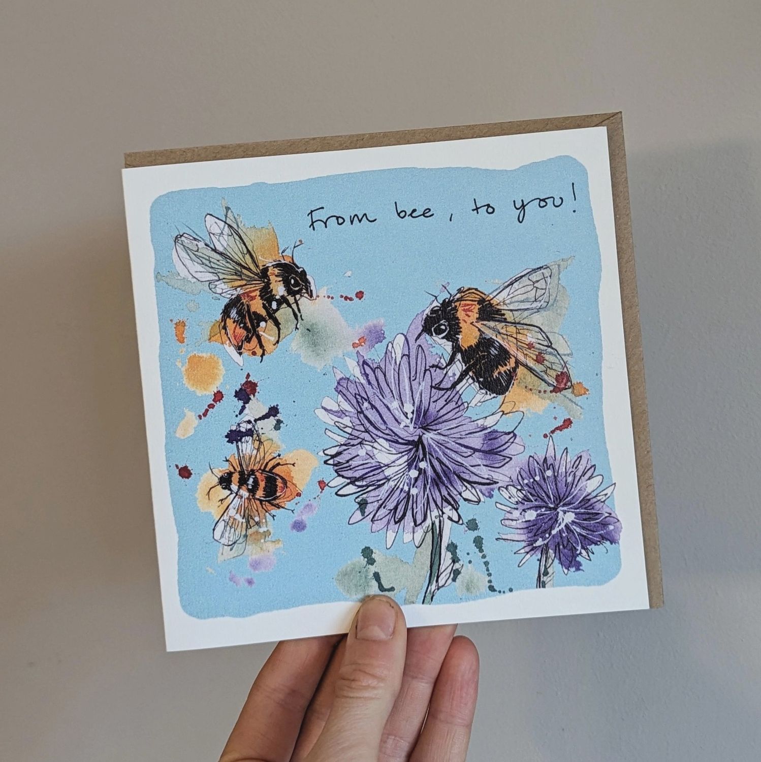 From Bee To You' Bee Card