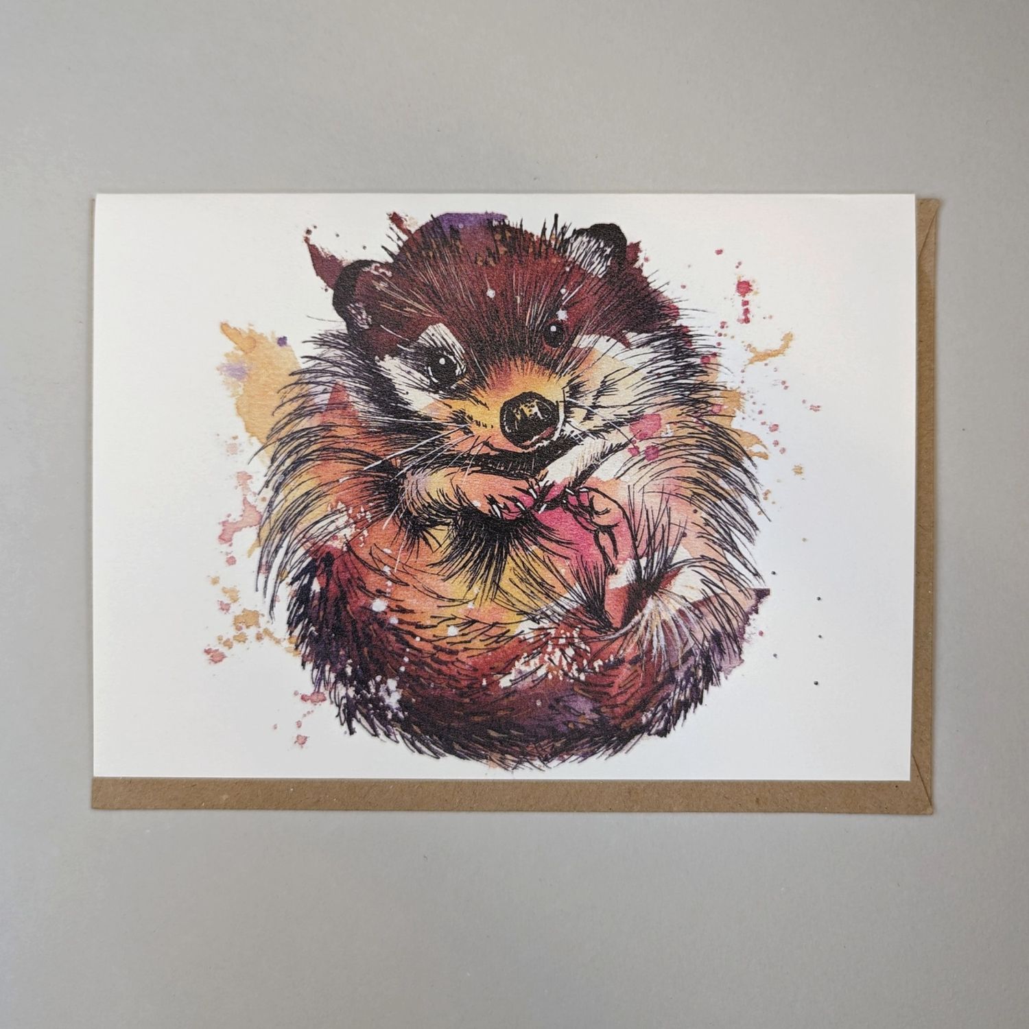 Hedgehog Card