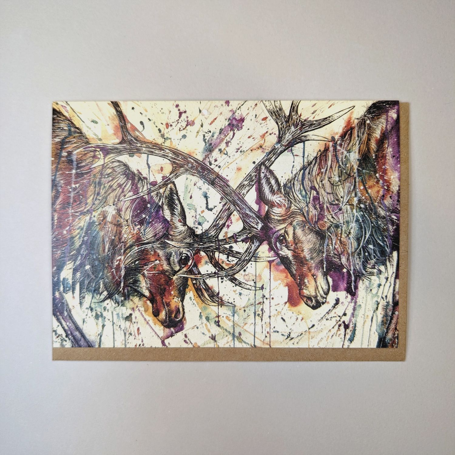 The Clash'n Stags Card