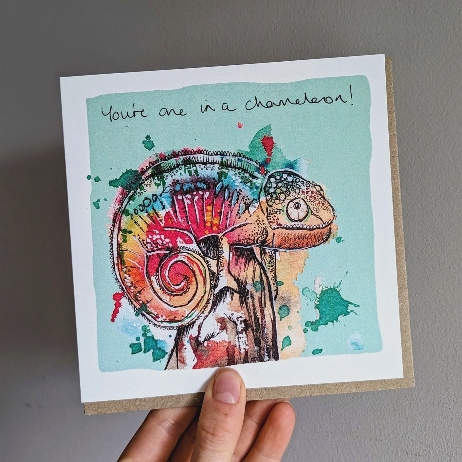 One in A Chameleon Card