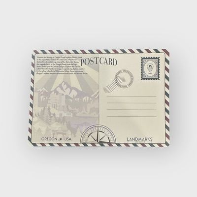 Oregon Foil Postcard