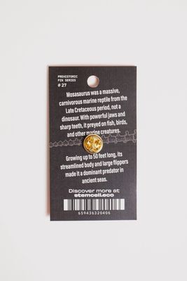 Mosasaurus Pin