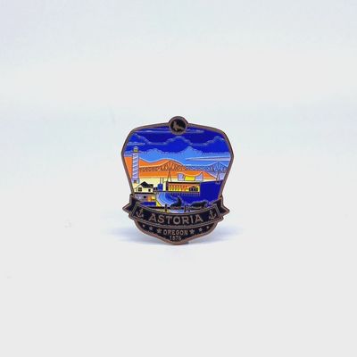 Astoria Enamel Magnet