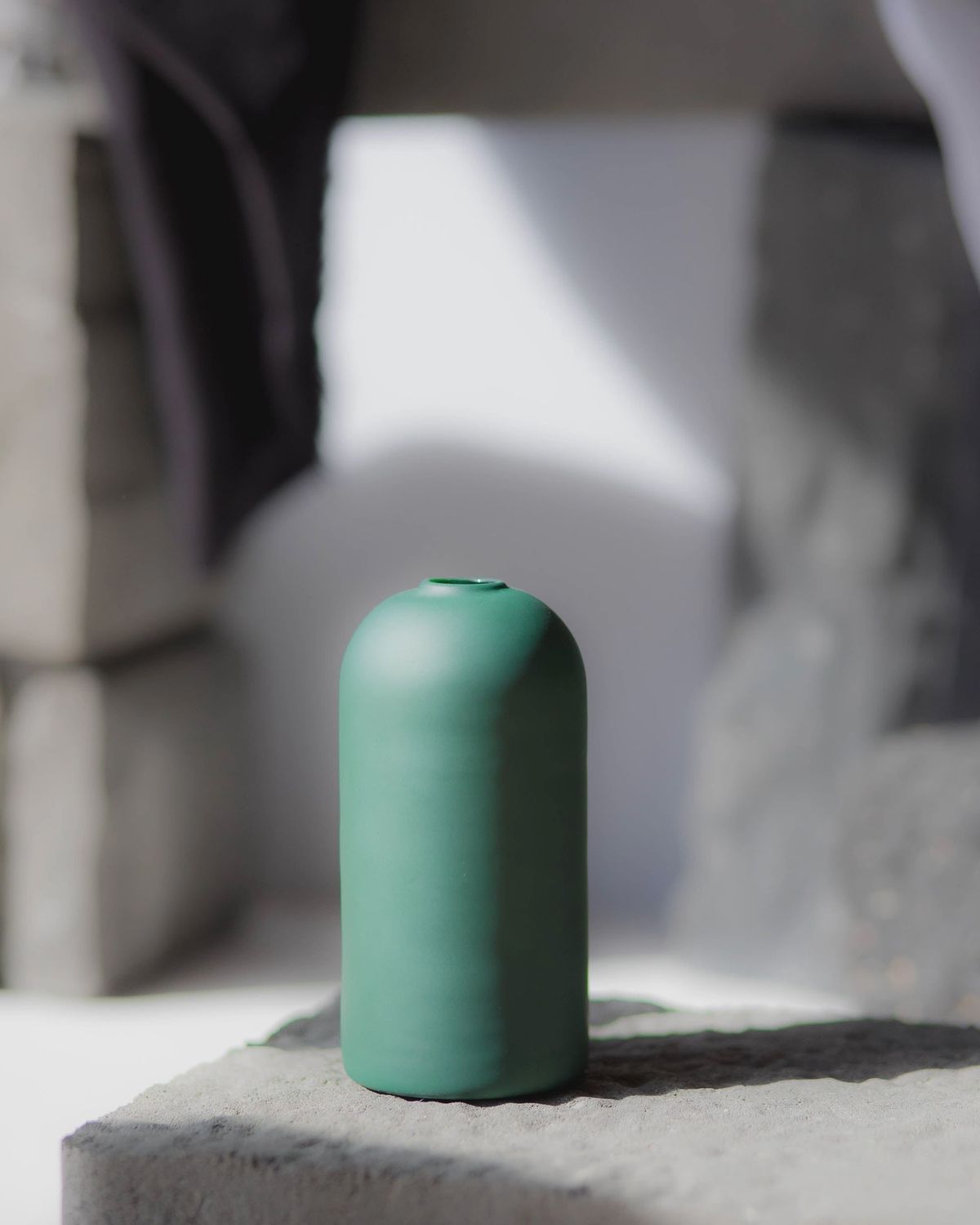 Wylie Matte Green Vase