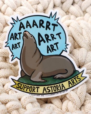 Astoria Arts Sticker