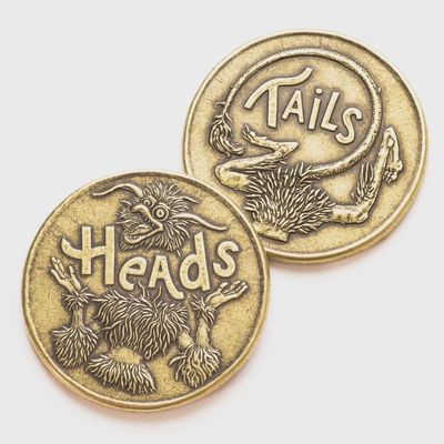 Firey Labyrinth Decision Coin