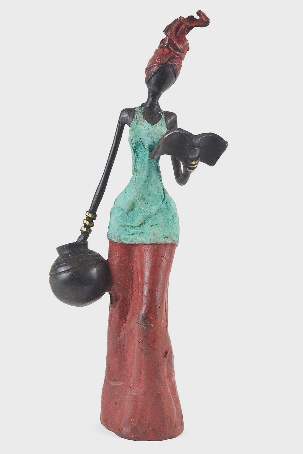 Devoted Reader Bronze Sculpture