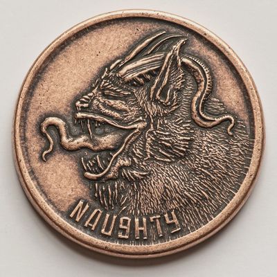 Naughty or Nice Decision Coin