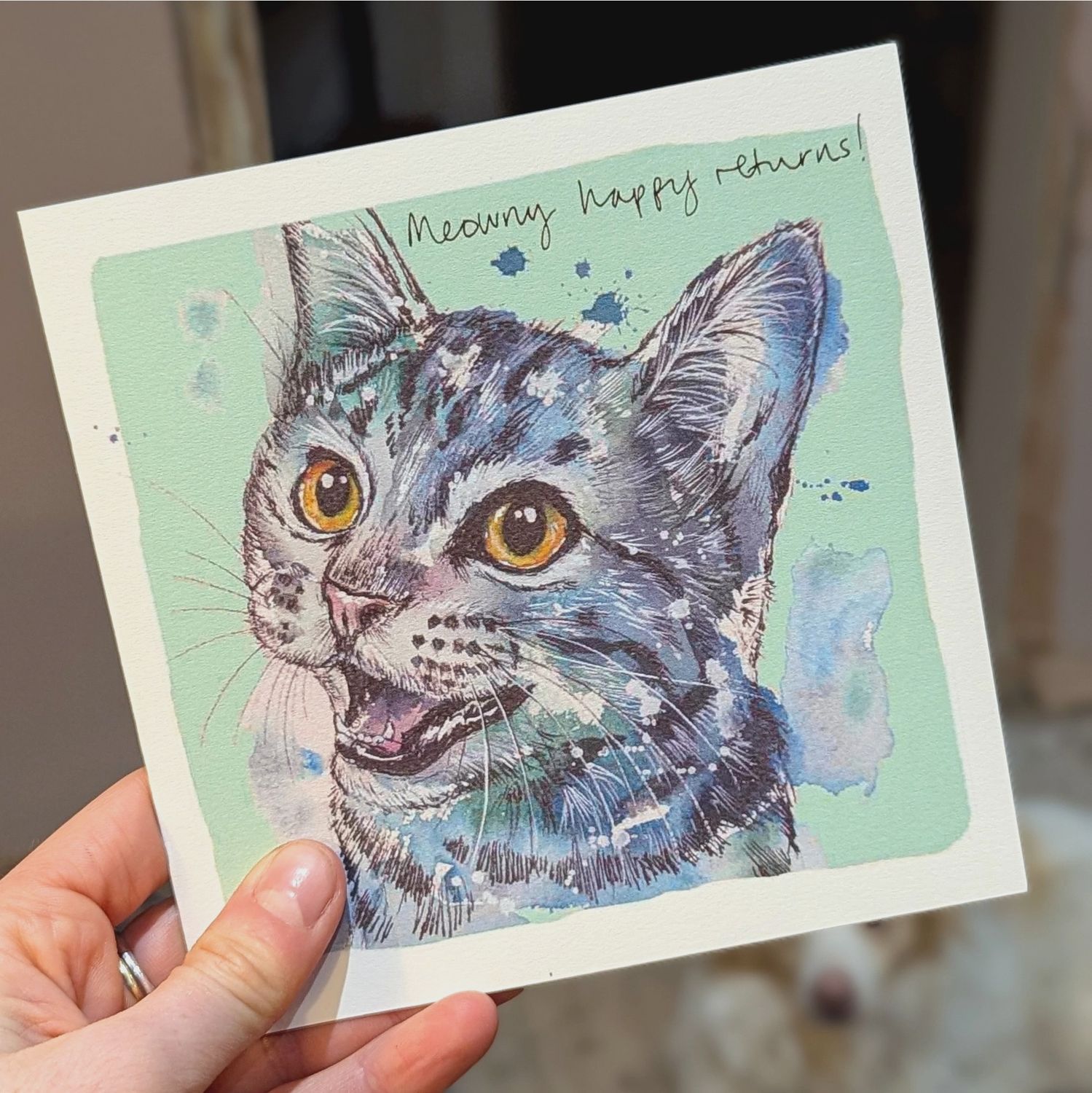 Meowny Happy Returns Occasion Card
