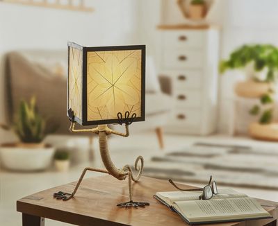 Gecko Table Lamp Natural