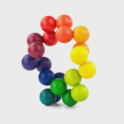 Rainbow Playable Art Ball