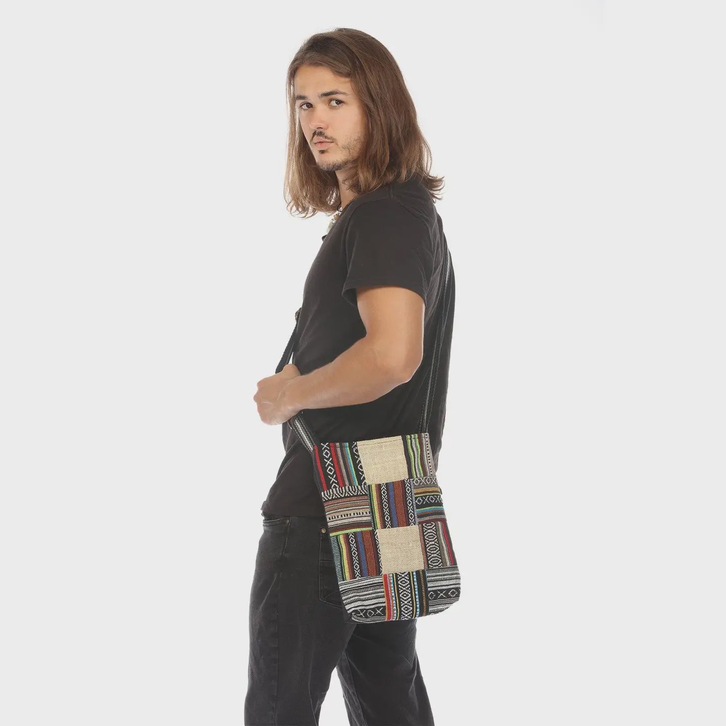 Canvas Crossbody Bag