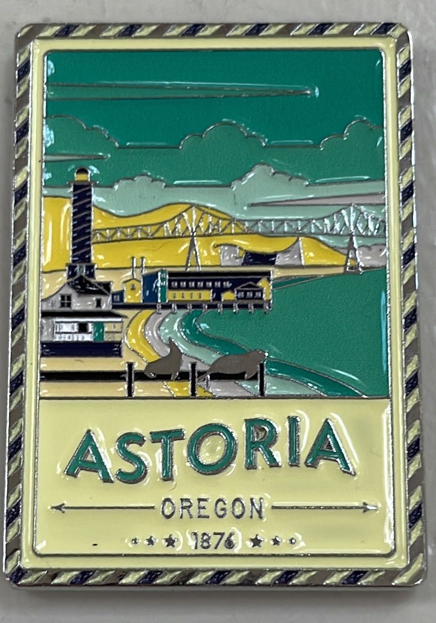 Astoria  Postcard Magnet