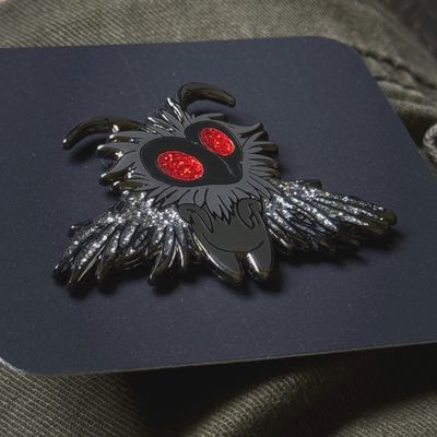 Mothkin Enamel Pin